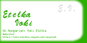 etelka voki business card